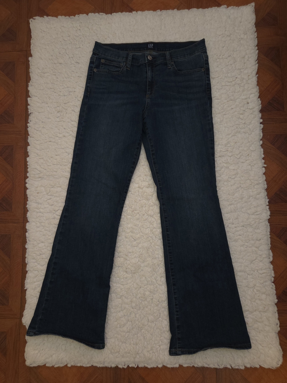 GAP Women's Dark Blue Boot-Cut Jeans